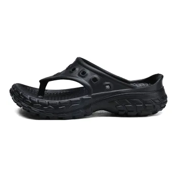 Darcy Sen Flip Flops Black/White/Khaki