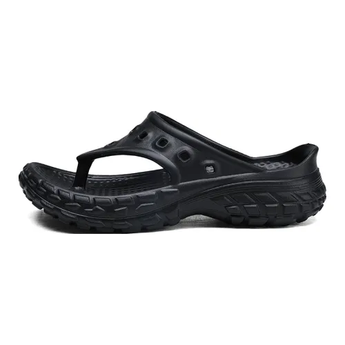 Darcy Sen Flip Flops Black/White/Khaki