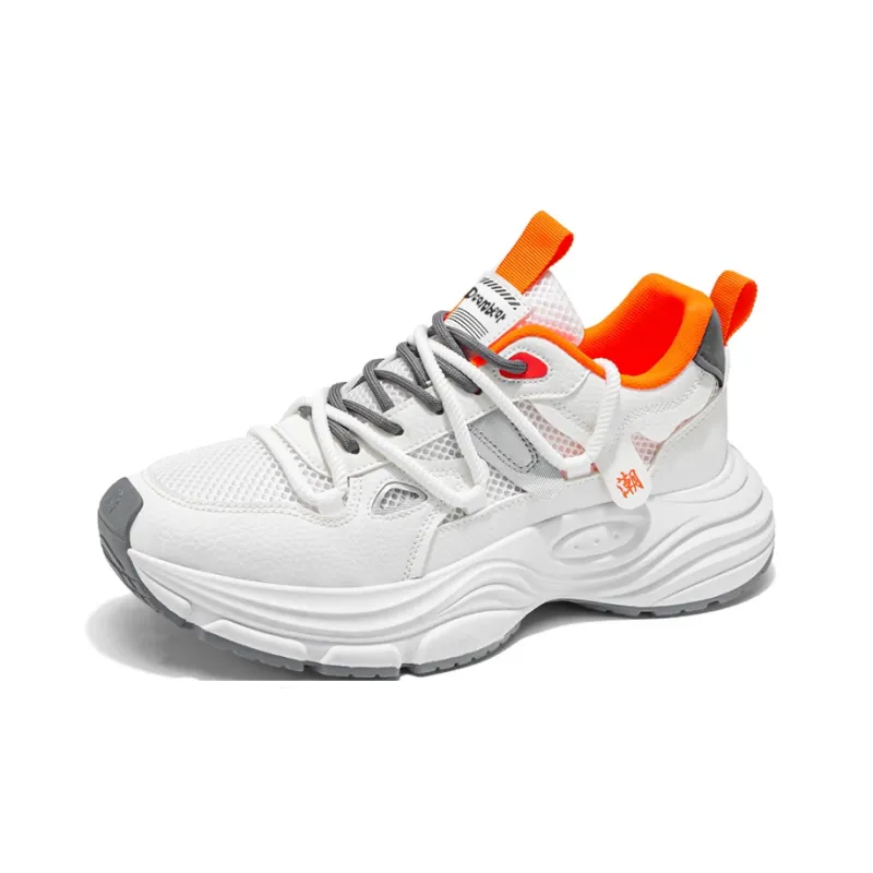 Budding Bear Anti-Slip Wear-Resistant Breathable Height Increasing Low-Top Chunky Sneakers Men's Box-25