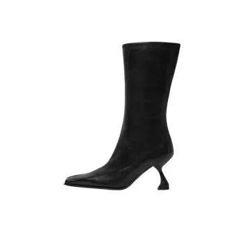 MIISTA Ankle Boots 7cm Women's Black