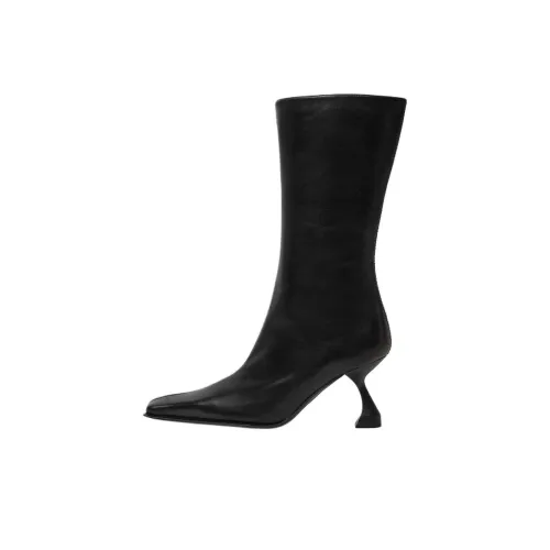 MIISTA Ankle Boots 7cm Women's Black