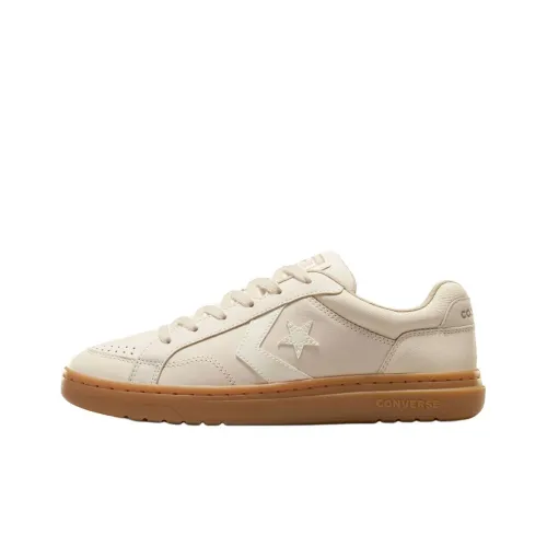 Converse Pro Blaze Classic Anti Slip Wear Resistant Low Top Skateboard Shoes Unisex Beige