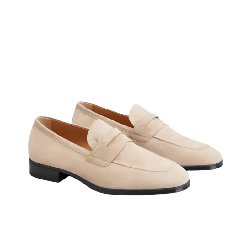 TOD'S Logo Debossed Loafers-2