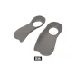 [2 Pack Gray]Arch Support Calf Outward-Curling Hair Outer