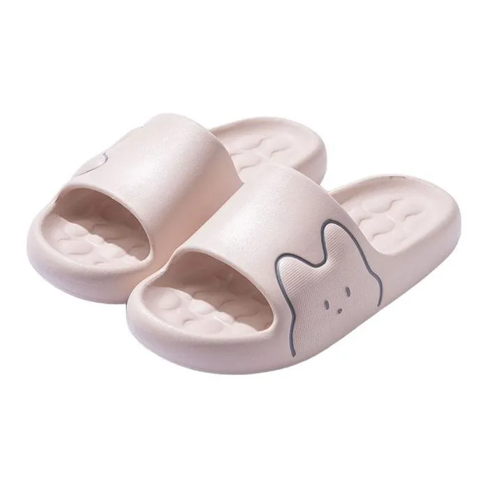 ECAC Men's Summer Indoor Home Slippers, Eva Slip Resistant Bathroom Bathing Slippers For Women's-5