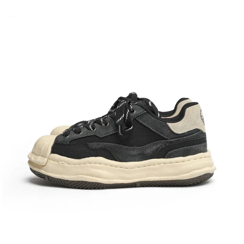FANZAO Slip-Resistant Cushioning Wear-Resistant Lightweight Breathable Low-Top Skateboard Shoes Unisex-3