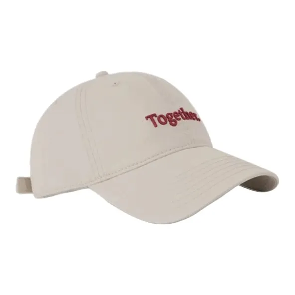 FREE RABBITⅡ Korean Style Fashion Versatile Soft Top Accentuates Small Face Baseball Caps Unisex-1