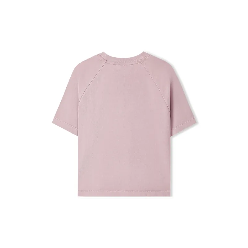 Skechers T-Shirt Women's Wooden Rose Pink-1