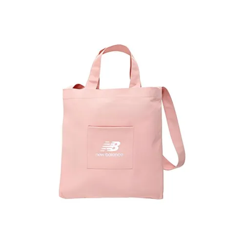 New Balance Cotton Tote Bag Shopping Bag Shoulder Bag Handbag Women's Pink