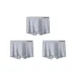 3 Pack (Silver Gray+Silver Gray+Silver Gray)