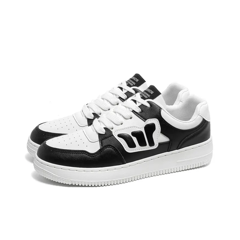 OUGLEMEN Cushioning, Impact Resistance, Abrasion Resistant, Slip Resistant Low Top Skateboard Shoes Men's Box Included-8