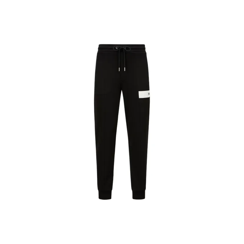 Moncler Logo Printed Drawstring Cuffed Joggers-0