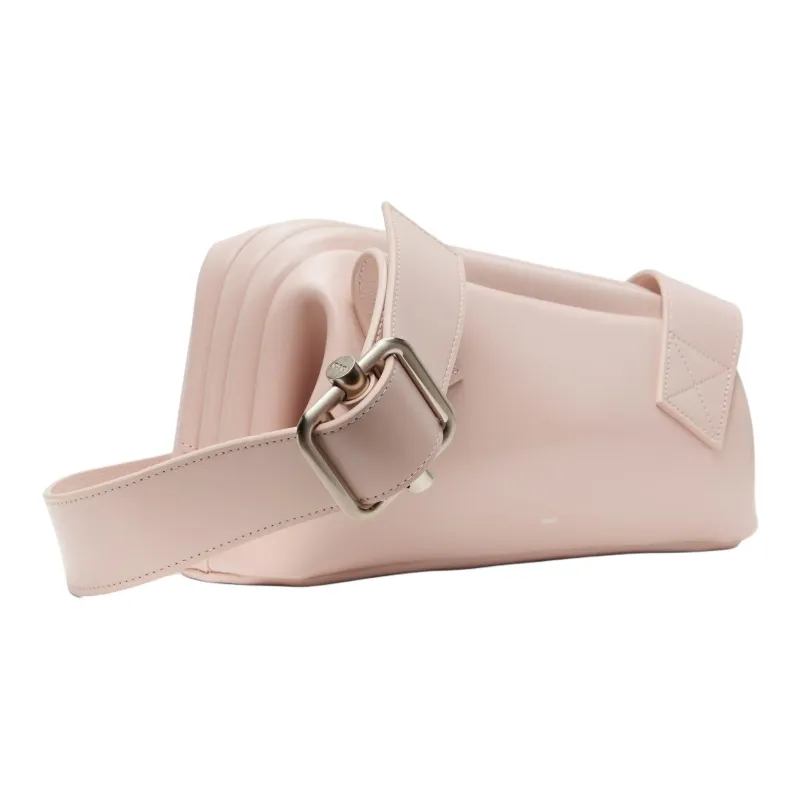 OSOI Genuine Leather Shoulder Bag Regular Women's Pink-2