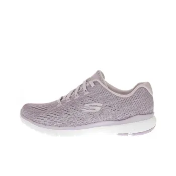 Skechers Flex Appeal 3.0 Anti-Slip Wear-Resistant Low-Top Casual Shoes Women's Purple