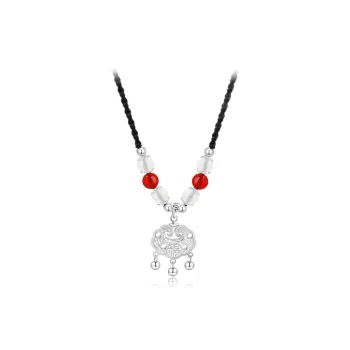 JOYDINNY S999 Fine Silver Necklaces Unisex