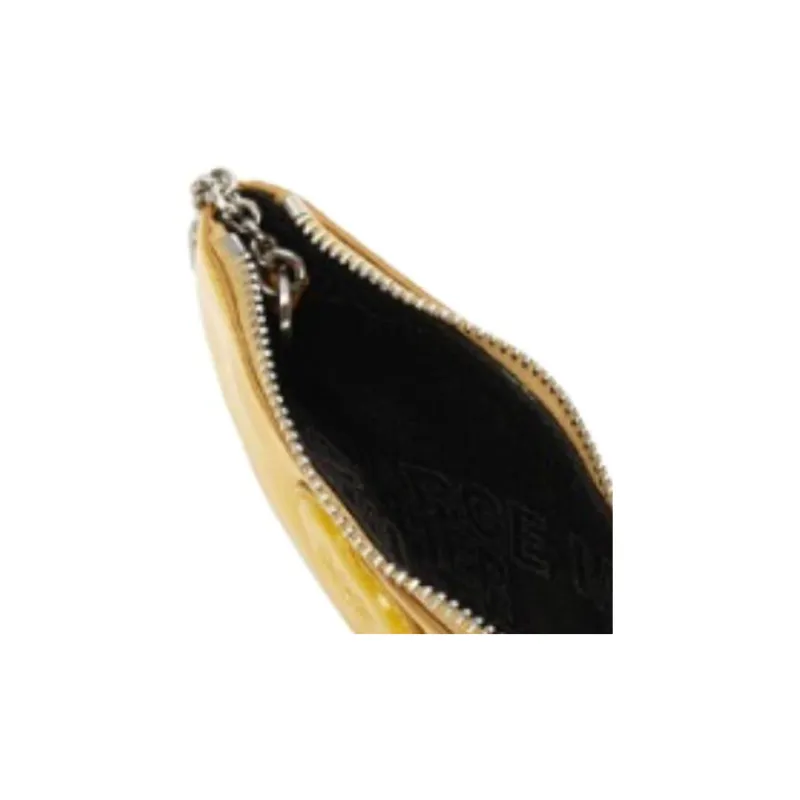 MARGE SHERWOOD Goatskin Wallet Women's Yellow-4