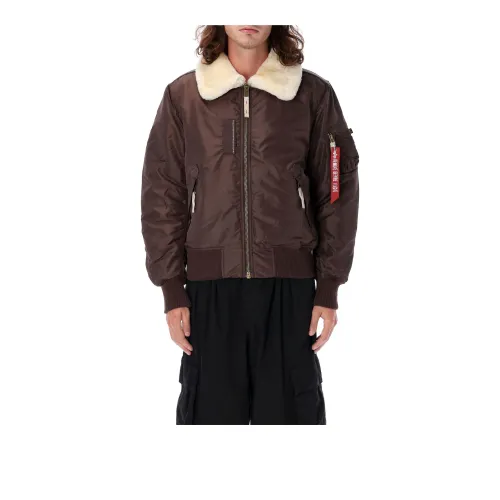 Alpha Industries Jackets Coats Men's Brown