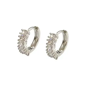 GUDUD 999 Fine Silver Earrings Women's