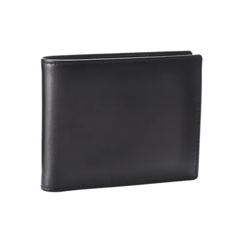 ETTINGER Calfskin Wallet Men's Black