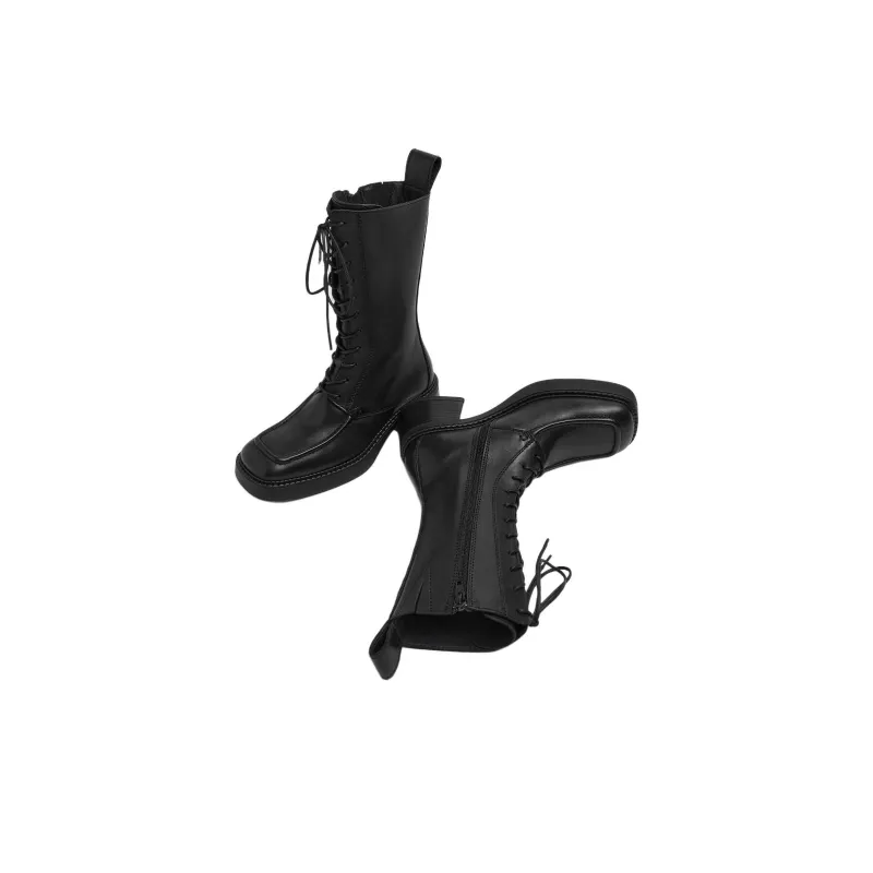 MIISTA Agustina Ankle Boots 6.5cm Women's Black-3