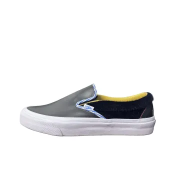 ACU x Vans Anti Slip Wear Resistant Low Top Skateboard Shoes Unisex Black