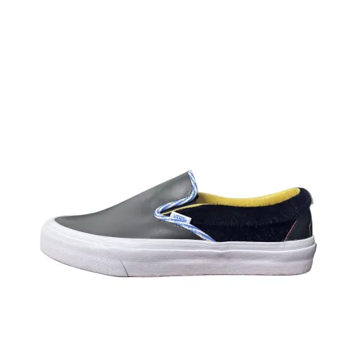 ACU x Vans Anti Slip Wear Resistant Low Top Skateboard Shoes Unisex Black