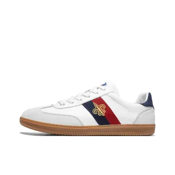 NFL Training Classic New Orleans Saints Low Top Skateboard Shoes Unisex White Blue