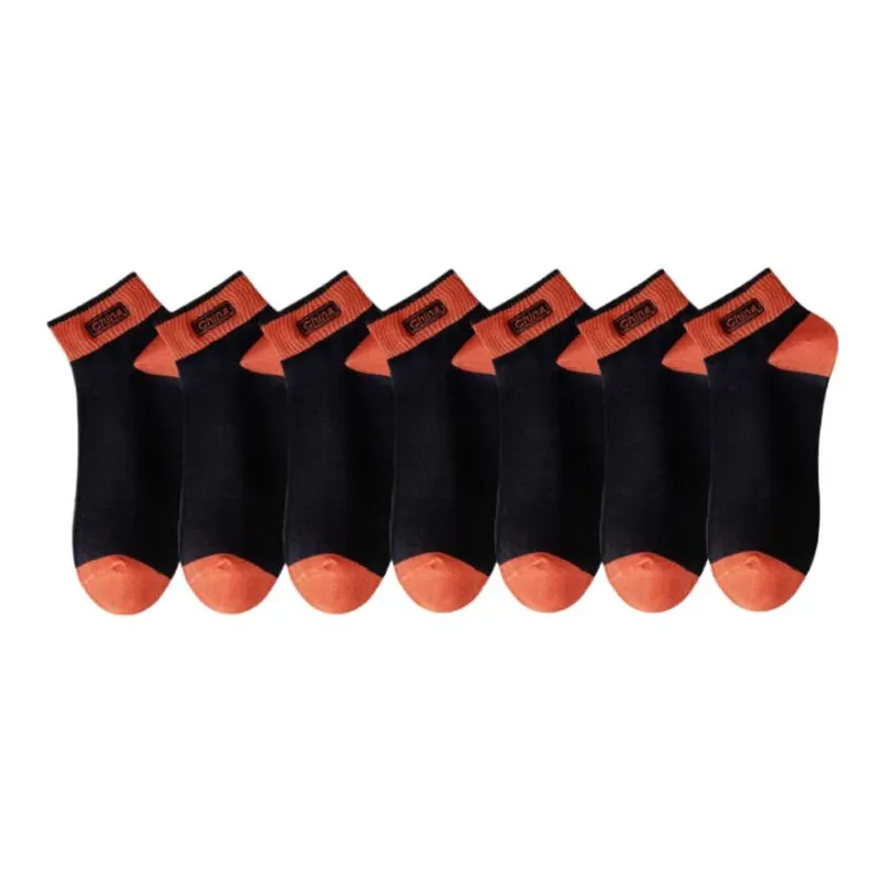 Cotton Gene Ankle Socks Men's 7 Pack-9