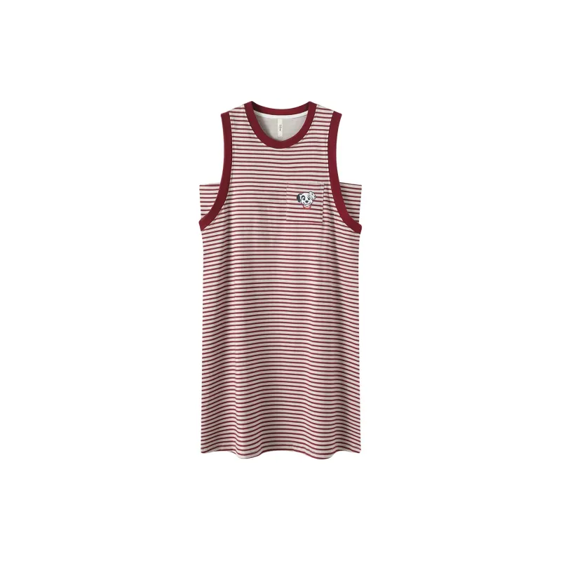 Gongdie x Disney Nightgown Women's Red-0