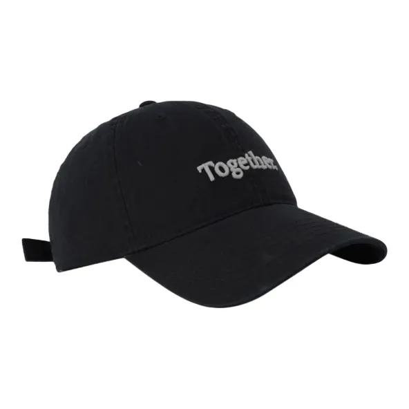 FREE RABBITⅡ Korean Style Fashion Versatile Soft Top Accentuates Small Face Baseball Caps Unisex-7