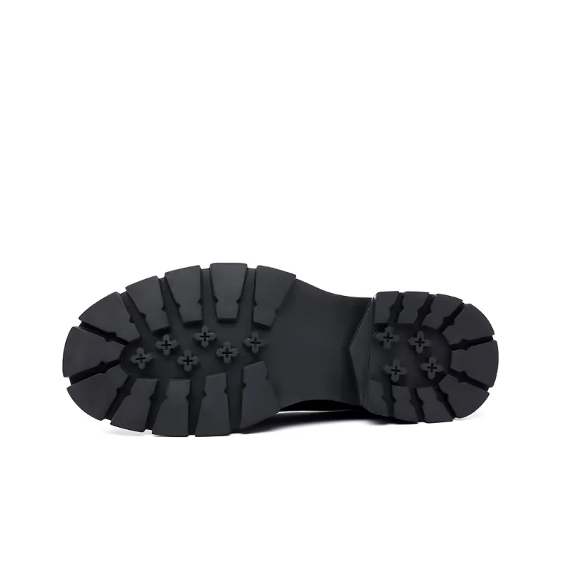 JIETEGONGYANG Casual Shoes Men's Black-5