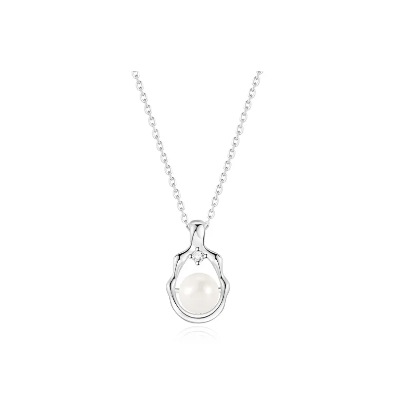 SHEEHHYY S925 Silver Necklaces Women's-1