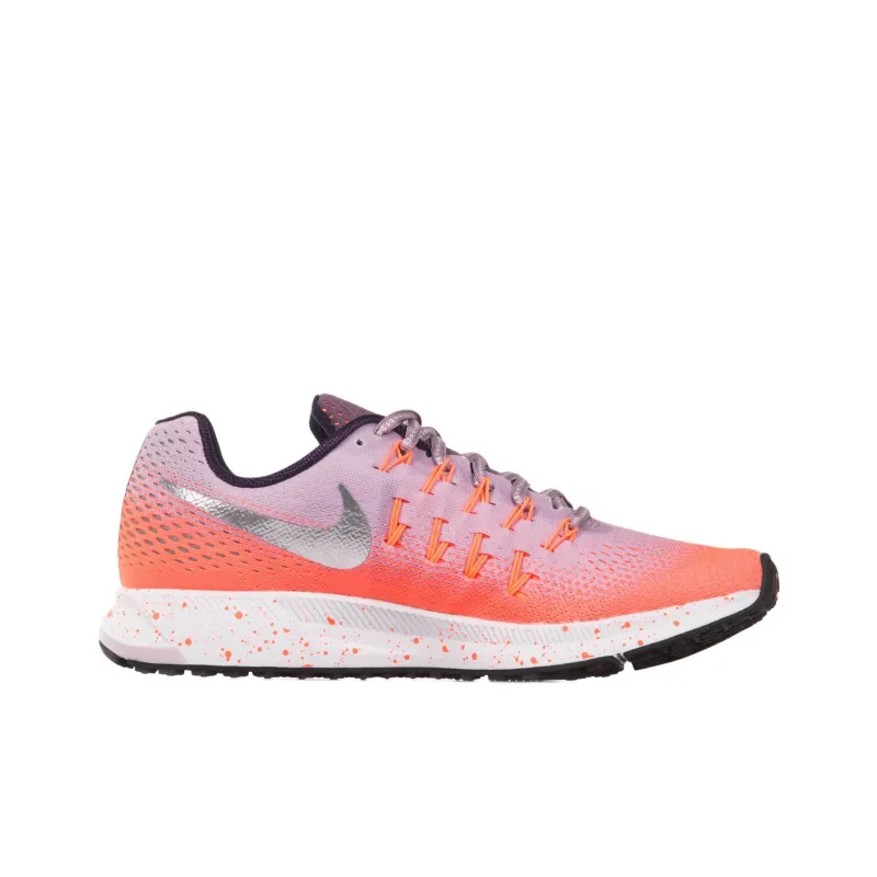 Nike Air Zoom Pegasus 33 Anti Slip Wear Resistant Low Top Running Shoes Women's Fuchsia-1