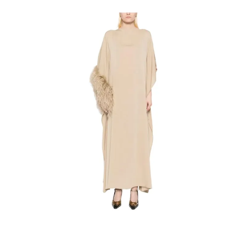 Ferragamo Faux fur Detail Dress-1