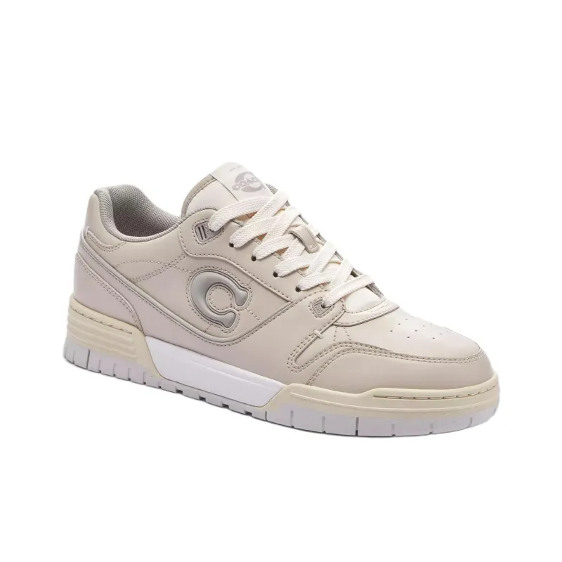COACH Soho Low Top Skateboard Shoes Women's Gray-1