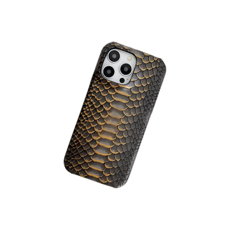 Koman TPU Material Classic Trendy Dragon Scales Pattern Phone Cases Compatible With Apple IPhone 12/13/14/15/16/Pro/Mac-11