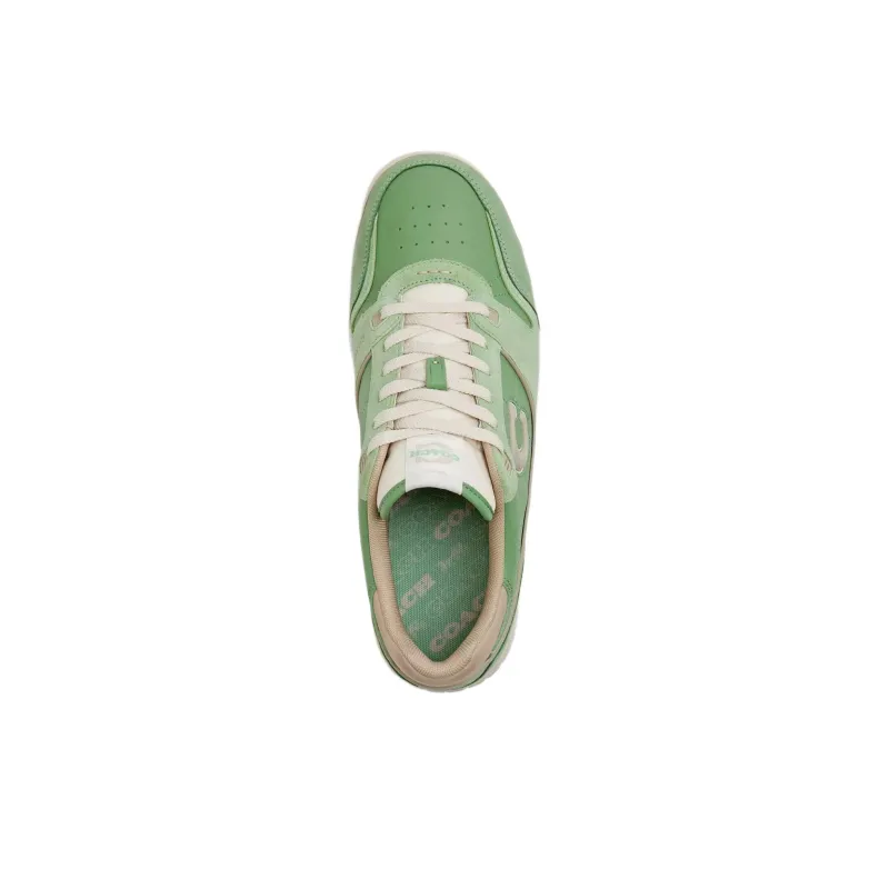 COACH Soho Low Top Skateboard Shoes Men's Green-2