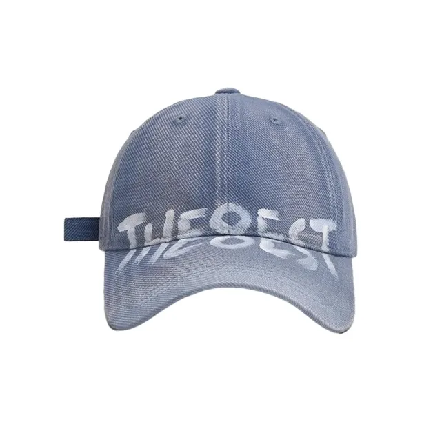 FREE RABBITⅡ Soft Top Versatile Wide Brim Suitable For Large Faces Makes Face Appear Smaller Baseball Caps Unisex-3