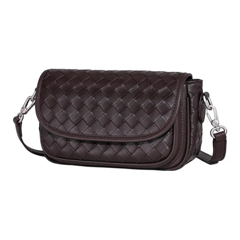 MILLIE'S Cow Leather Patchwork Synthetic Leather Crossbody Bag Women's Multicolor-12