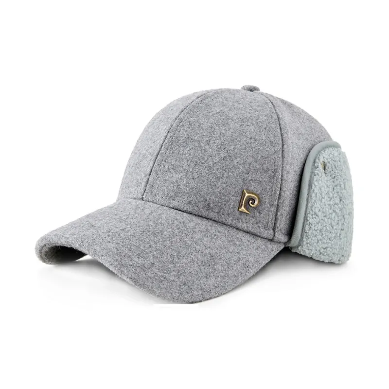 PIERRE CARDIN Wool Blend Baseball Caps Men's-2