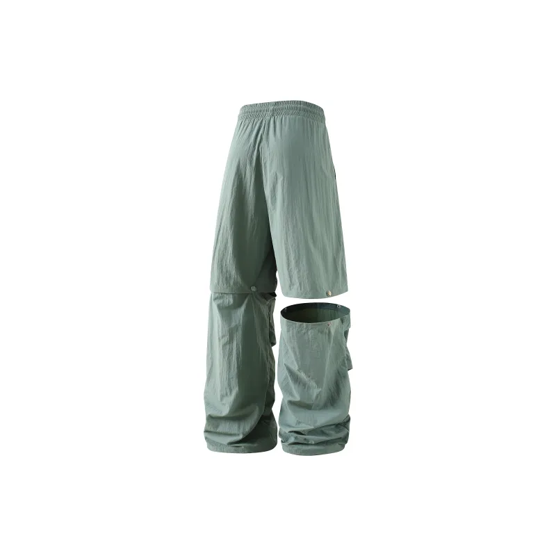 JUNGLE PANDA Knitted Sports Pants Unisex Black-22