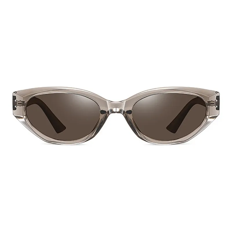 PRETTYALLUSION TR90 Irregular Shape Sunglasses Unisex-4