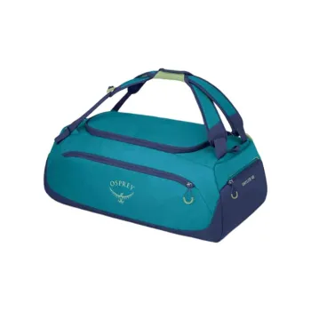 OSPREY Recycled Polyester Travel Bag 45L Unisex Seaweed Blue