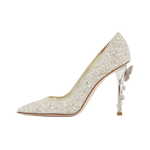 Sophia Webster Enchantress Irregular Heel High Heels 10cm Women's Gold