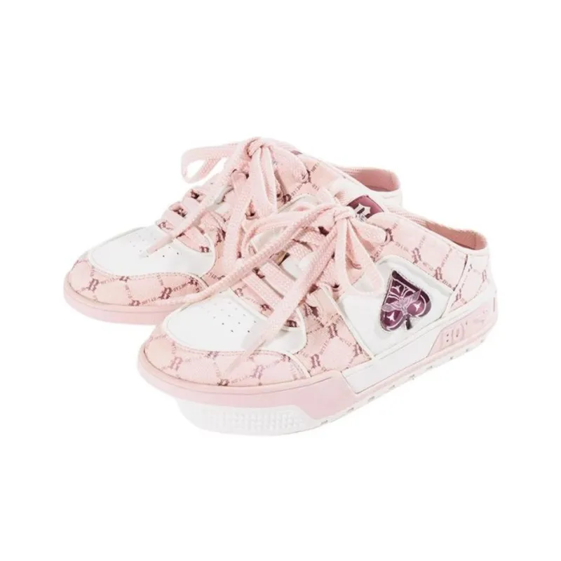 Boy London Abrasion Resistant Closed Toe Slippers Women's Pink-1