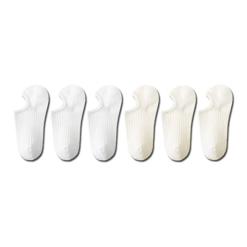YOOKA No-Show Socks Unisex 6 Pack-8