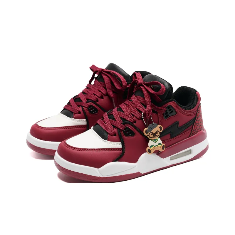 Teddy Bear Collection Coverage Slip Resistant, Abrasion Resistant, Breathable Low Top Skateboard Shoes Unisex-2