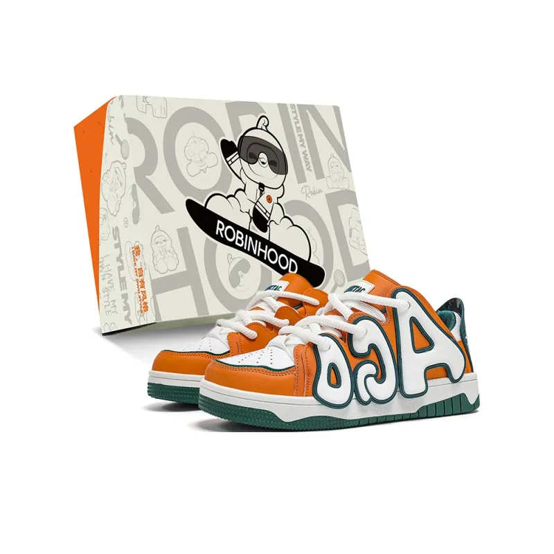 ROBINHOOD Low Top Skateboard Shoes Unisex Box Included-36