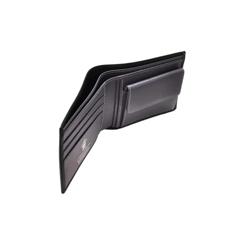 ETTINGER Calfskin Wallet Men's Black-2