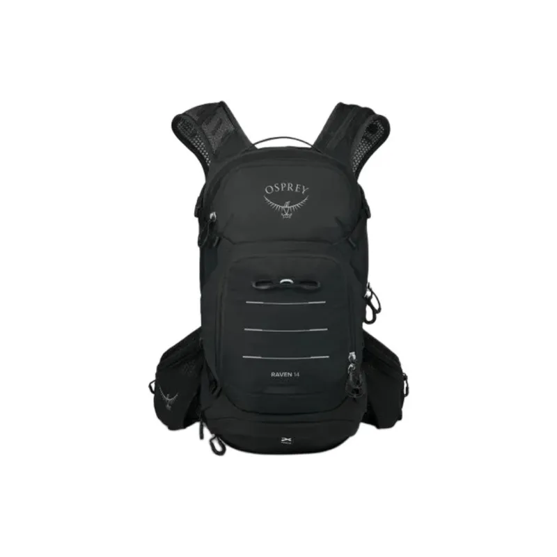 OSPREY Nylon Outdoor Mountaineering Bag Backpack Regular Unisex Black-0